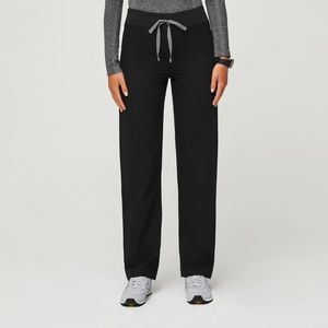 FIGS Black Livingston Basic Scrub Pant